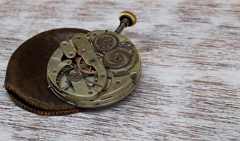 Ancient pocket watch